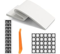 Poron slēdžu spilventiņi, YM40 sūklis, 10 mm biezas skaņu absorbējošas putas, EVA tastatūras PCB moduļu putas, tastatūras putu komplekts spēļu tastatūrai