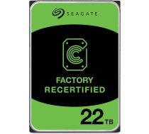 Seagate Exos X22 22TB iekšējais cietais disks - rūpnīcas sertificēts - 3,5 collu SATA 6Gbps 512MB, ST22000NM000C (atjaunots)