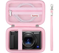 Supmay kameras futrālis Sony Vlog kamerai ZV-1F | ZV-1 | ZV-1 II, rozā, koferis