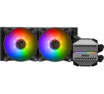 MSI MAG CORELIQUID M240 AIO CPU 12-Way Split-Flow ūdens dzesēšana, iztvaikošanai drošas šļūtenes, atbalsta pašreizējās ligzdas, piemēram, AM5 un 1700