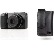 Ricoh GR IIIx digitālā kamera [Fokusa attālums 40 mm] [Aprīkota ar lielu CMOS sensoru APS-C formātā ar 24 un īstas ādas futrālīti GC-11 [Saderīgi modeļi: GR III