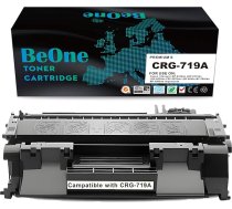 BeOne 1 x CRG-719A CRG 719A tonera kasetne, kas saderīga ar Canon I-Sensys LBP-6300dn LBP-6310dn LBP-6650dn LBP-6670dn LBP-6680x MF-5940dn MF-5980dw printeri (1 melns)