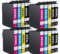 603XL aizstājējs Epson 603 603XL daudzpaku printeru kasetnēm, kas saderīgs ar Epson Expression Home XP-2100 XP-2105 XP-3100 XP-3105 XP-4100 XP-4105 Workforce WF-2830 WF-2850