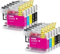 LC223 tintes kasetne, kas paredzēta Brother LC-223 printera kasetnei, kas paredzēta Brother MFC-J4420DW MFC-J4620DW DCP-J4120DW MFC-J5625DW MFC-J5320DW MFC-J480DW MFC-J4625DW DCP-J562DW MFC-J5620DW