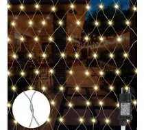 Gresonic 100/160/240/320 dekoratīvo LED gaismas virtenes / virtenes Ziemassvētkiem / kāzām / silti balta gaisma / iekštelpām un āra apgaismojumam / ar savienotājiem