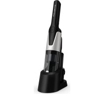 Rowenta X-Touch AC9736 bezvadu rokas putekļsūcējs ar mazu suku un spraugu uzgali, optimālu sūkšanas jaudu, kompakts un viegls, 0,6 kg, digitālais motors, uzlādes un uzglabāšanas stacija, melns