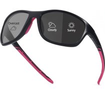 Myiaur Paštonējošas velosipēda brilles, sieviešu polarizētas sporta brilles ar UV aizsardzību, fotochromatiskas saulesbrilles velosipēda braukšanai, skriešanai un lietošanai ārpus telpām