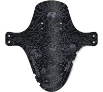Riesel Design - Priekšējais lielais velosipēda spārns sejas un piekares dakšas aizsardzībai - Droša piestiprināšana Enduro, Trail, All Mountain, Cross Country, Freeride, Downhill vai E-MTB - KOL:OSS - Vanlife