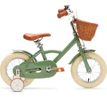 Generation Classic 12 collu zaļš bērnu velosipēds ar grozu