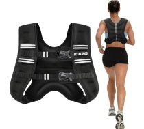 Svara veste sievietēm 6/8/12/16/20/25/30 mārciņas Unisex atstarojoša svara veste skriešanai, joggingam un kardio treniņiem