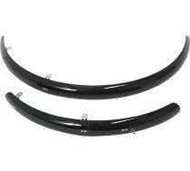 Contec dubļusargi Fender 700C/28 collas - melni, 35 mm