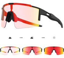 DUDUKING velosipēdu brilles, paštonējošas vīriešiem un sievietēm, sporta saulesbrilles, sporta brilles, fotochromatiskas ceļu velosipēdiem, MTB, beisbolam, skriešanai, TR90 rāmis, UV400 aizsardzība