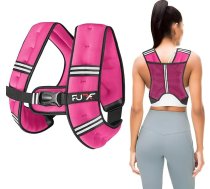 FUFF 5 lb/10 lb/15 lb/20 lb/25 lb/30 lb svara veste ar atstarojošu lenti, svara veste vīriešiem un sievietēm, spēka treniņiem, skriešanai, iešanai, joggingam