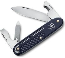 Victorinox Synergy Alox kabatas nazis, daudzfunkcionāls instruments, 9 funkcijas, ar asmeni, iepakojuma atvērēju, skrūvgriezi, ražots Šveicē, nerūsējošais tērauds, tumši zils