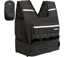 Svara veste vīriešiem un sievietēm, 0,9–8,2 kg veste ar 16 dzelzs smilšu svaru mājas treniņiem, regulējama ķermeņa svara veste, vingrojumu komplekts spēka treniņiem, skriešanai, iešanai, kardio treniņiem