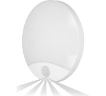 VIRAZON LED 15W, plafons ar kustības detektoru, 1050lm, IP44, 4000K, pienains polikarbonāts, balts