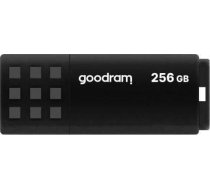 Flash atmiņas disku ume3 256gb usb 3.0 melns