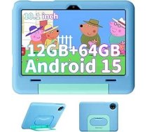 Blackview Tab60kids Bērnu planšetdators 10 collu Android 15, 12GB RAM + 64GB ROM, 5MP + 8MP, Wi-Fi, Bluetooth, Type-C, Bērnu planšetdators