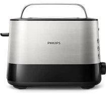 Topinators Philips HD2637 - 7 līmeņi, bulciņu sildītājs, apturēšanas poga, 1000 W, tosteris