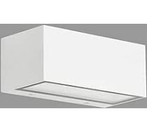 Telefunken - LED āra sienas gaisma, 1 spuldze, 12 W, 1200 lūmenu, 4000 Kelvīnu, IP44, balta, 185 x 75 x 91 mm (garums x platums x augstums)
