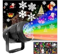 Projektor Weihnachten, Weihnachten Projektor Lichter Outdoor Urlaub Led Projektion Lampe Wasserdicht Weihnachten Decor Schneeflocke Licht Schnee Party Garten