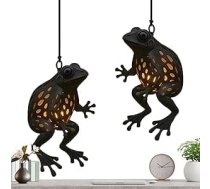 Lampe | 2 Stück schöne Ambientebeleuchtung Außendekoration, Außenleuchten Dekoration Laterne - für Terrasse, Hof, Garten, Weg, Haus, Schlafzimmer, Wohnzimmer Fe