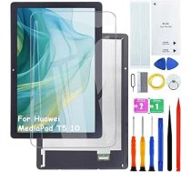 H&LYCYJ Ekrāna ekrāns priekš Huawei MediaPad T5 10 AGS2-W09 AGS2-W19 AGS2-L09 LCD ekrāna nomaiņas komplekts ar komplektu