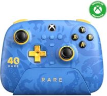 8BitDo Ultimate 3 režīmu bezvadu kontrolieris Xbox, Hall Effect džoistiki, Pro aizmugurējās pogas, saderīgs ar Xbox Series X|S un Xbox One, Apple, Windows PC un Android - rets 40. gadadienas izdevums