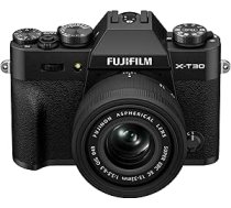 FUJIFILM X-T30 III melns, ieskaitot 13-33 mm OIS komplektu