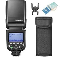 Godox TT685II-C TT685CII Speedlite TTL kameras zibspuldzes gaisma 2.4G HSS High Speed 1/8000s GN60 saderīga ar Canon EOS 5D 6D 7D 77D 80D 100D 200D 750D 750D 800D 1300D (Godox TT685II-C)