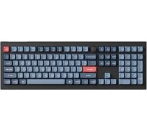 Keychron V6 Max Trådlöt Custom Mekaniskt Tangentbord, Tri-Mode 2.4 GHz/Bluetooth QMK 108 taustiņi ANSI izkārtojums RGB Programmable Hot Swap Gateron Jupiter Banan Switch for Mac Windows