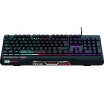Shark pilna izmēra rgb spēļu tastatūra, iebūvēta plaukstas balstam, ūdensizturīgs dizains