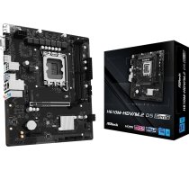 Pamatplate h610m-hdv/m.2 d5 gen5 s1700 2ddr5 dp/hdmi matx