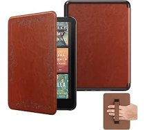 MoKo Hülle für 7" Ebook Reader (12. Generation 2024) und Colorsoft Signature Edition 2024, Leichte Hülle mit Handschlaufe Auto Wake/Sleep, Nicht für Kobo Aura 2/Remarkable, Jahrgangsloser Stil