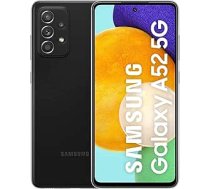2021 Samsung Galaxy A52 5G Dual SIM, 128 GB, ļoti melns (atjaunots)