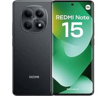 XIAOMI Redmi Note 15 6+128 melns (bez barošanas adaptera)