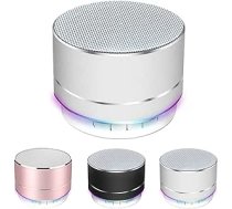 Bluetooth skaļruņi, pārnēsājamie skaļruņi, bezvadu Bluetooth ar RGB apgaismojumu, HD stereo skaņa, AUX audio, Bluetooth V5.3 mini skaļruņi iekštelpām, ārtelpām, mājām, ballītēm, griliem, pludmalēm