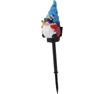 NUOBESTY Solarbetriebene Gnome Gnome Gartenlampe aus Langlebigem Kunststoff Wetterfeste Solarleuchte mit Verspieltem Zwerg design Energiesparende Außenbeleuchtung für Rasen und Gartendekoration