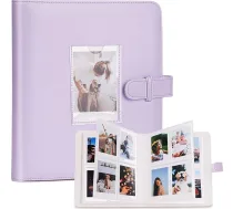 Fotoalbums ar 272+1 kabatām 3 collu filmām - saderīgs ar Fujifilm Instax Mini 12 11 9 8 25 70 90 40 99 SE 7+ Mini LiPlay Link2 EVO, Polaroid Snap PIC-300, Kodak Instant Image Printeri