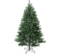 Mākslīgā Ziemassvētku eglīte 180 cm - blīva un reālistiska kā Nordmann egle - zaļa PVC eglīte ar izturīgu metāla statīvu un locīšanas sistēmu - mākslas Ziemassvētku eglīte iekštelpām