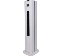 Torņa gaisa dzesētājs ar sildīšanas funkciju - 4,5 l ūdens tvertne - 75 W dzesēšanas jauda un 3000 W sildīšana - 3 ātrumi - skārienvadības panelis - tālvadības pults - taimeris - oscilācija