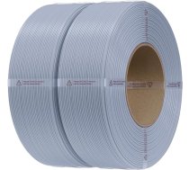 Creality PETG filaments 1,75 mm, CR-PETG bez spirāles, 3D printeru filaments, izmēru precizitāte +/-0,02 mm, izcila stabilitāte, 2 kg, pelēkas krāsas