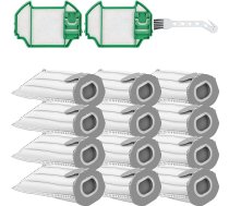Komplekts 12 mikrošķiedras putekļu sūcēju maisiņi, kas saderīgi ar Kobold VK7S VK7S VK7 FP7S FP7-12 putekļu sūcēju maisiņi + 2 motora filtri