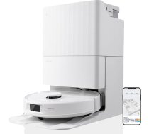 roborock QrevoS robotizētais putekļsūcējs ar sūkšanas jaudu 7000Pa, PreciSense LiDAR navigāciju, 45 dB(A) klusu žāvēšanu (balts) (atjaunots)
