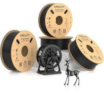Creality Hyper PETG filaments, melns filaments 1,75 mm Hyper PETG 4 kg, 3D printeru filaments PETG ar izmēru precizitāti +/- 0,03 mm, 3D drukāšanas materiāls vairumam 3D printeru