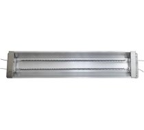 Krāsu cietināšanas lampa, oglekļa šķiedras infrasarkanā lampa ar atstarotāju, infrasarkanā sildīšanas lampa, sildīšanai, krāsu cietināšanai, cauruļu sildīšanai, cepšanai, 400 W - 2000 W ar lielisku izturību (325 mm -)