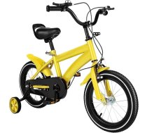 14 collu bērnu velosipēds, uzlabots bērnu velosipēds zēniem un meitenēm vecumā no 3 līdz 6 gadiem, augstuma regulējams velosipēds bērniem ar stabilizatoriem āra riteņbraukšanas apmācībām