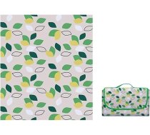 Ūdensizturīga piknika paklājs, liels salokāms piknika paklājs kempingam, pludmalei, parkam un ceļojumiem, izturīgs Oxford un PVC pamatne, āra grunts segums (D 200 x 300 cm)