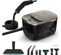 Tvaika tīrītājs visam, 1500 W tvaika tīrītājs, rokas ierīce, 1250 ml tvaika tīrītājs, rokas tvaika tīrītājs ar 9 piederumiem, tvaika tīrītājs, mīkstās mēbeles