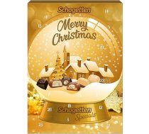 Schogetten Specials Adventes kalendārs 206 g, Ziemassvētku kalendārs ar 24 durvīm, pildīts ar 7 gardām šokolādes šķirnēm
